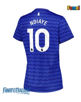 Everton Iliman Ndiaye #10 Tricou Fotbal Replică 2025-26 Femei Acasa